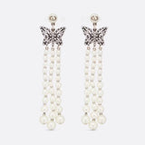 18K Dior Papillon De Nuit Earrings