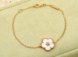 18K Lucky Spring Plum Blossom Bracelet