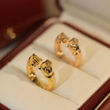 18K Panthere De Open Ring