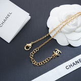 18K CC Color Flower Necklace