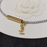 18K Saint Chain Diamond Necklace