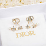 18K CD Tribales Diamond Earrings