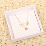 18K CD Star Diamond Necklace