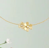 18K Frivole Clover Clover Necklace