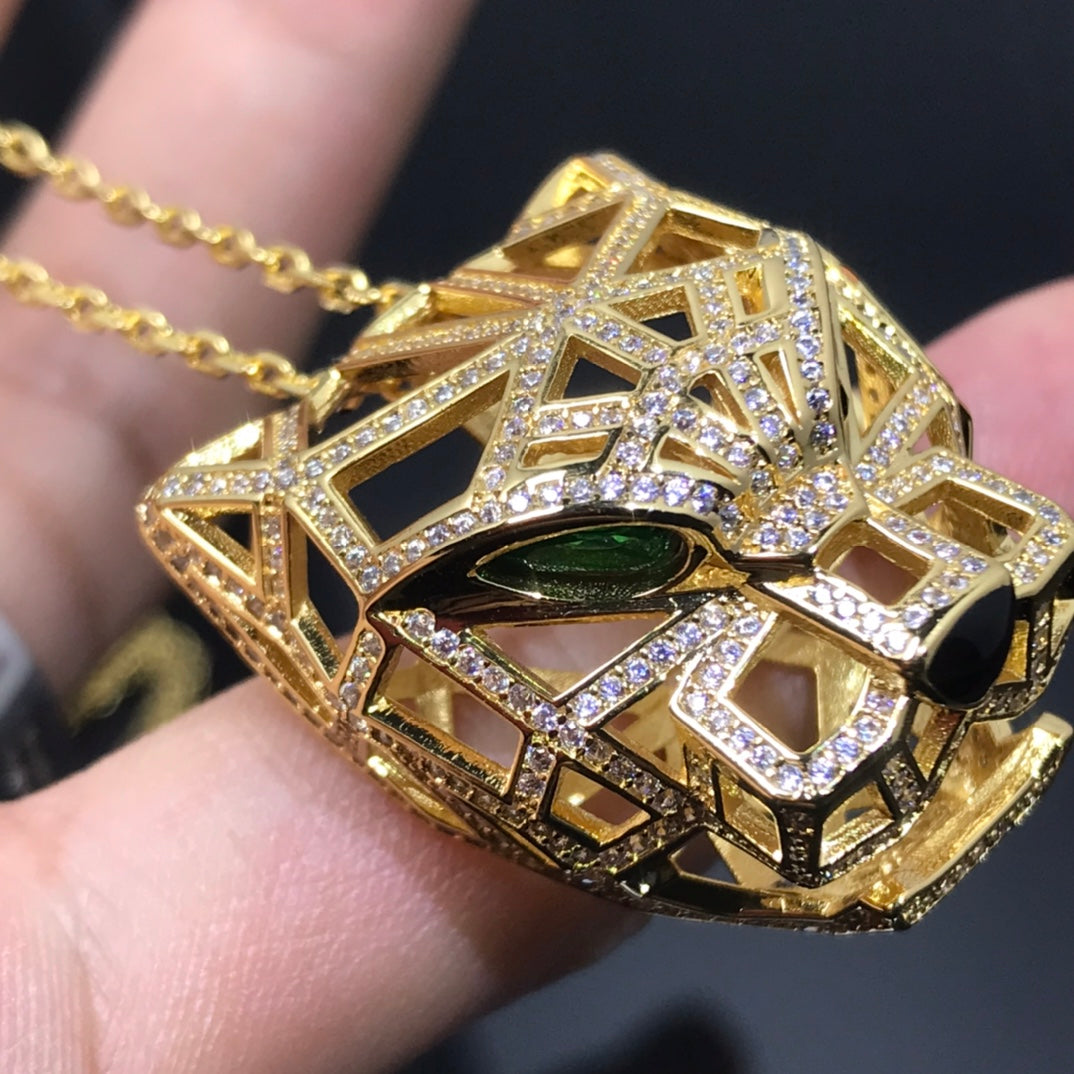 18K Panthere De Diamonds Necklace