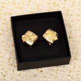 18K CC Vintage Earrings