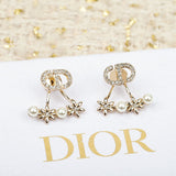 18K CD Tribales Diamond Earrings