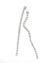 18K CC Long Crystals Earrings