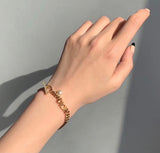 18K CD Revolution Logo Bracelet