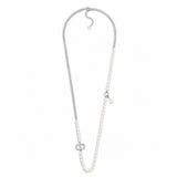 18K Dior Triomphe Gourmette Pearls Necklace