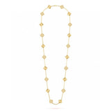 18K Vintage Alhambra 20 Motifs Long Necklace