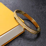 18K Louis Crystals Bracelet