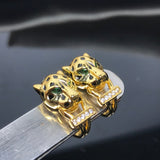 18K Panthere De Earrings