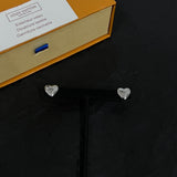 18K Louis Heart Earrings