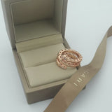 18K BV Serpenti Viper Demi Diamond Ring