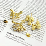 18K Louis Diamond Earrings