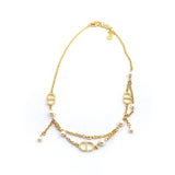 18K Dior CD Pearl Necklace