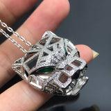 18K Panthere De Diamonds Necklace
