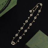 18K Double G Chain Necklace