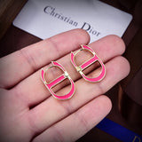 18K CD 30 Montaigne Pink Earring
