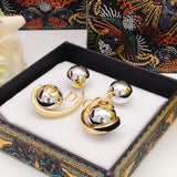 18K CD Tribales Earrings