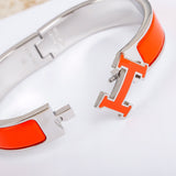 18K Clic H Orange Bracelet