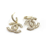 18K CC Crystals Earrings