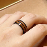 18K GG Anger Forest Black Ring