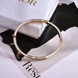 18K CD Night Code Bangle Bracelet