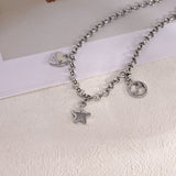 18K Double G Star Chain Necklace