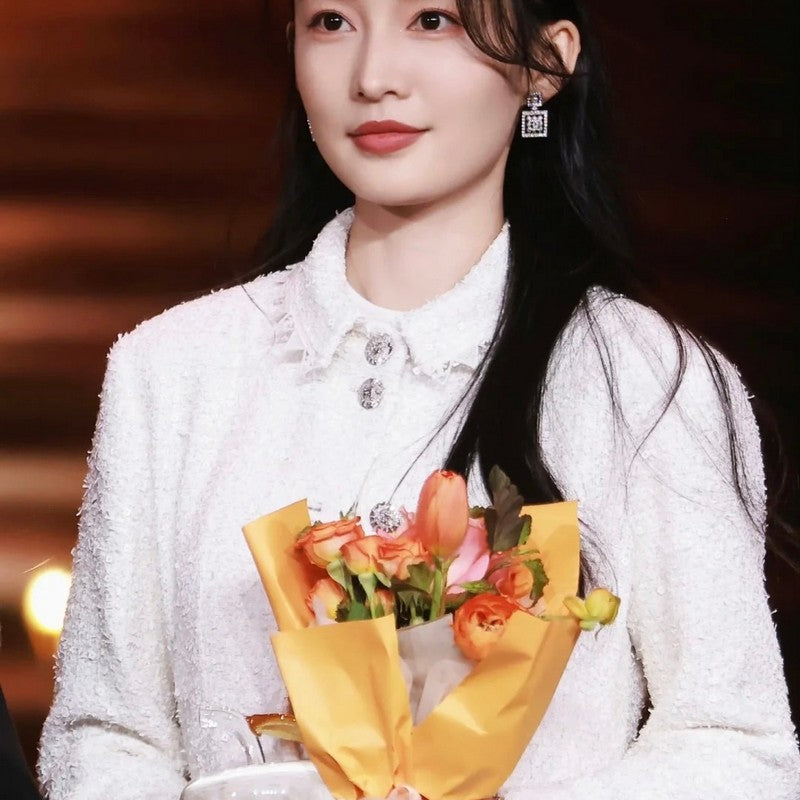 18K CC Diamond Pearl Perfume Earrings