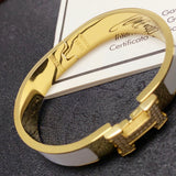 18K Clic H Diamond Bracelet