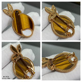 18K Lucky Animals Rabbit Clip Brooch