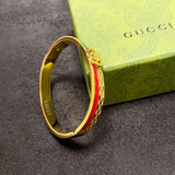 18K GG Classic Gold Bracelet