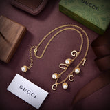 18K Double G Fashion Show Chain Necklace