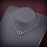 18K Petit CD Diamonds Necklace