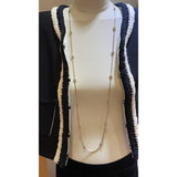 18K CC 24B Flowers Long Necklace