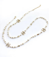 18K CC Pearls Necklace