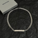 18K BB Vintage Chain Gold Necklace