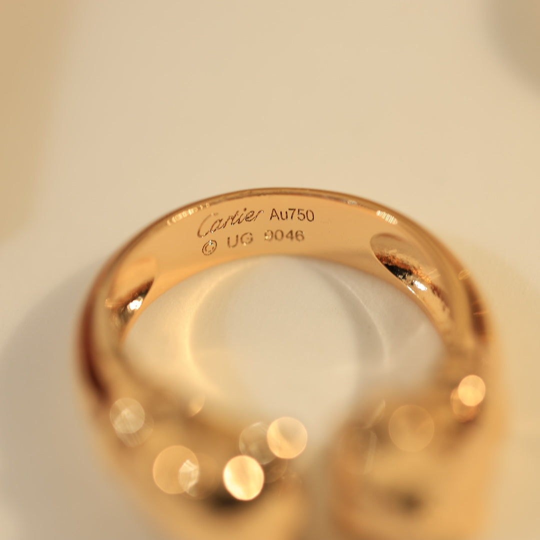 18K Panthere De Open Ring