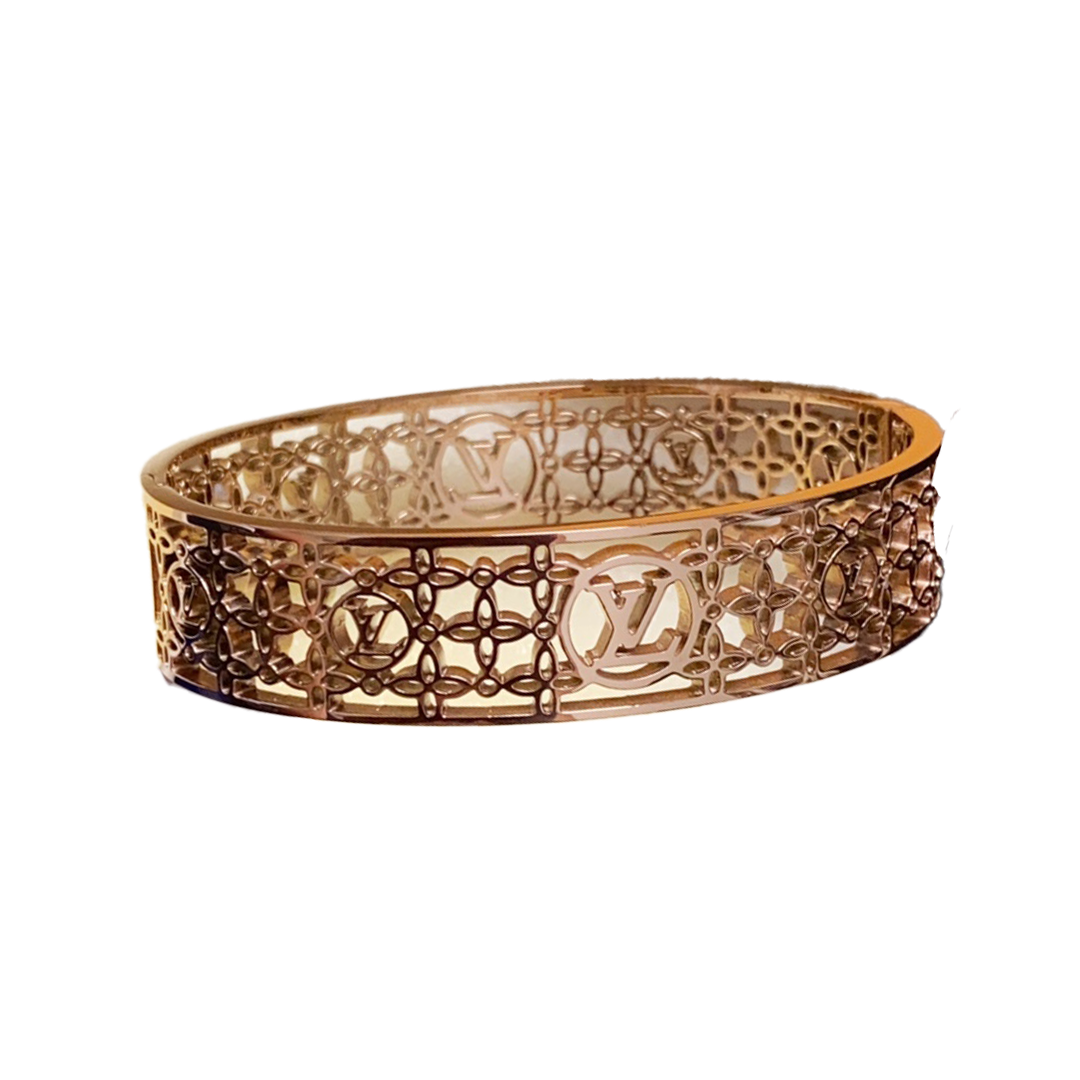 18K Louis Cuff Chains Bracelet
