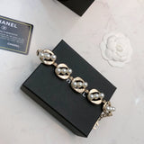 18K CC Pearl Bracelet