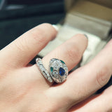 18K BV Serpenti Ring