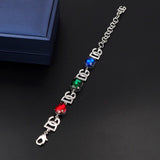 18K DG Crystals Bracelet