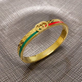 18K GG Classic Gold Bracelet