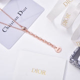 18K CD D-Millefiori Necklace