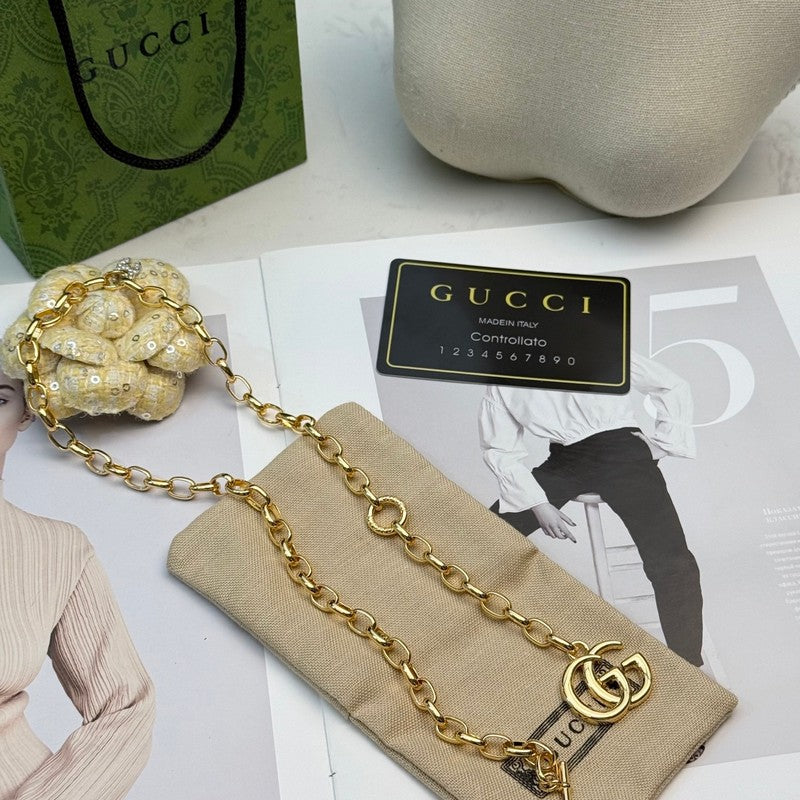18K GG Gold Chain Necklace