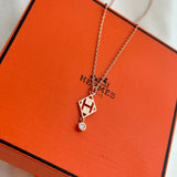 18K Gambade Pendant H Necklace
