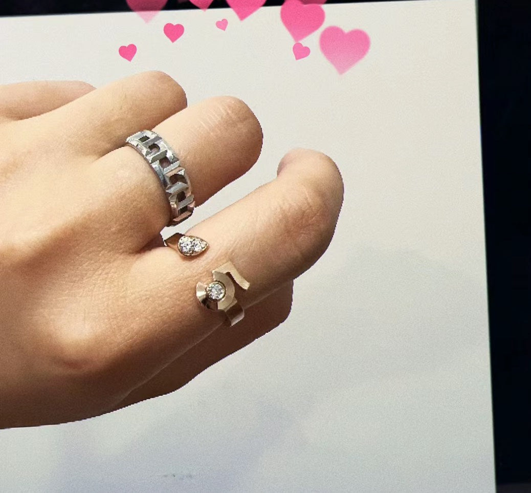 18K CC No.5 Ring