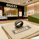 18K GG Anger Forest Black Color Ring